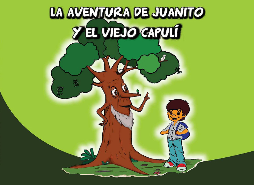 Imagen de Juan, un niño y un viejo árbol